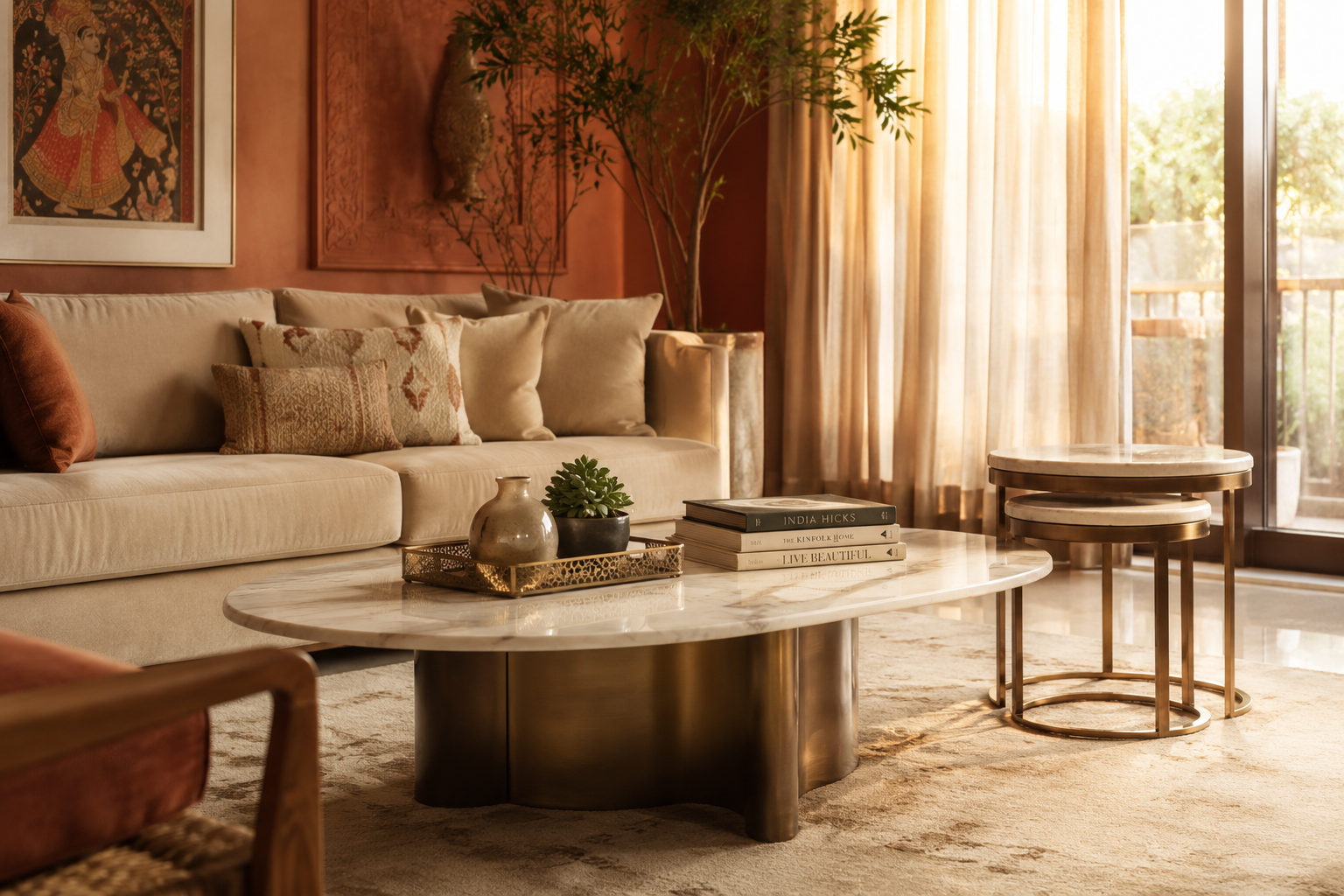 Coffee Table Trends India 2026: Nesting, Marble & Wood | Area Furnitures