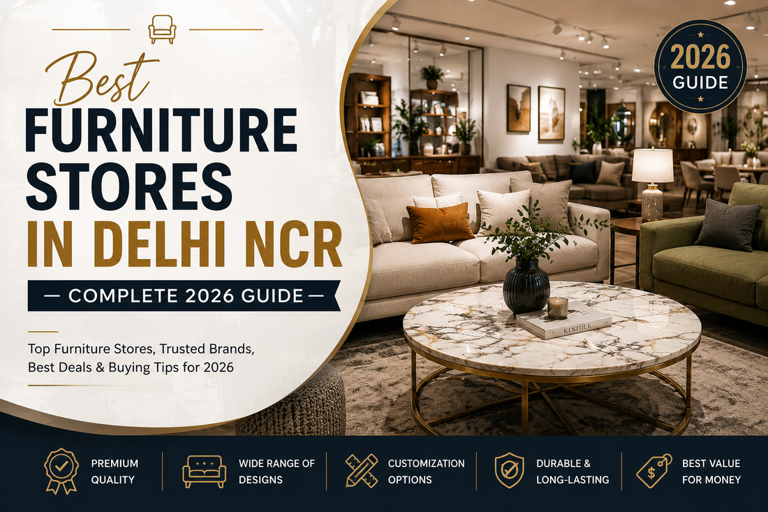 Best Furniture Stores in Delhi NCR — Complete 2026 Guide